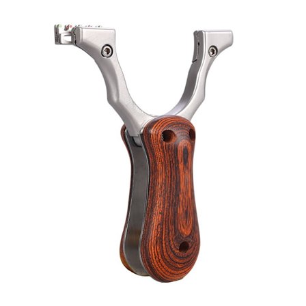 En platt gummibandslinga utan axelband i rostfritt stål