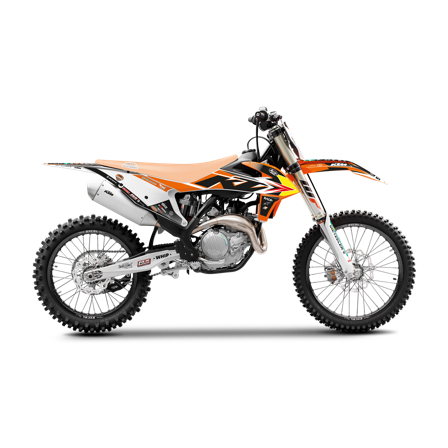 Kit Adesivi Blackbird Replica Trophy 22 KTM - KTM 150 SX 2019-2020
