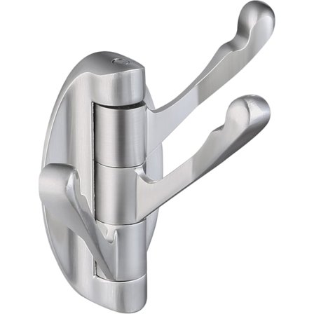 Veggkrok Håndkleholder Baderom Kleshenger 3 Armer Metall Håndklekrok