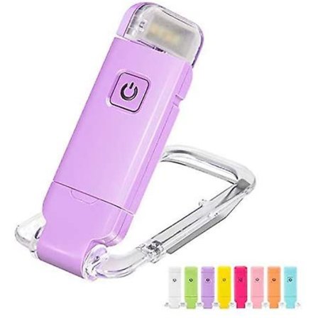 Genopladelig Boglampe, Clip On LED Læselamper