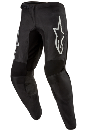 Pantaloni Motocross Alpinestars Fluid Graphite Negru/Argintiu 44