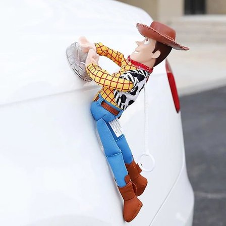 Toy Story Sheriff Woody Buzz Lightyear Auto Nuket Pehmolelut Auton Taka-Riippu Koristeelliset Lelut Söpöt Auton Koristeet Syntymäpäivälahjat DB
