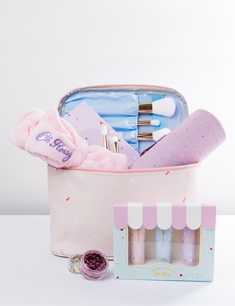 Oh Flossy Cosmetic Case - Pink - 1 PCS