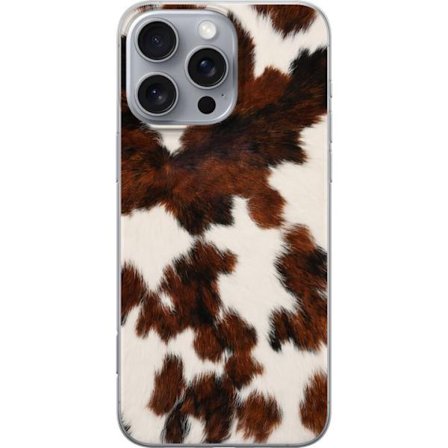 Kompatibelt Mobilskal till Apple Apple iPhone 16 Pro Max Vild natur i fläckigt kohudsmönster