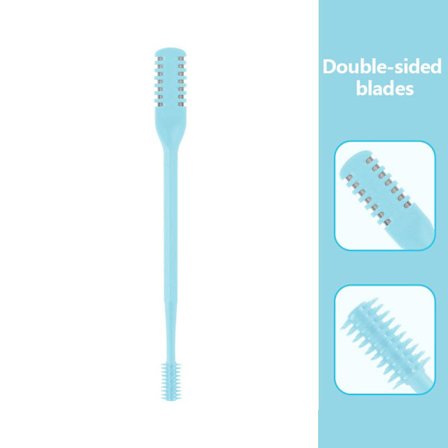 1st Nose Hair Cleaner Dubbelhuvud Nos Trimmer Nose Hair Sciss