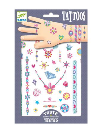 Dino Club Toys Creativity Drawing & Crafts Craft Tattoos Multi/mønstret Djeco*Betinget Tilbud