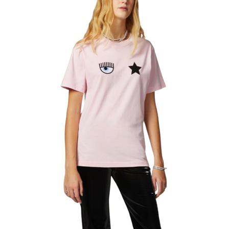 Chiara Ferragni Collection, T-Shirts Różowy, Kobieta, Rozmiar: S