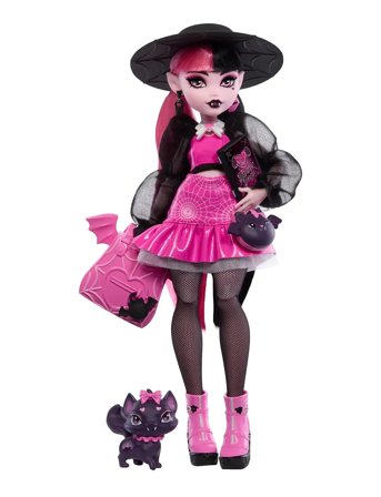 Monster High | Draculaura Fashion Doll With Pet Count Fabulous And Accessories | ONE SIZE