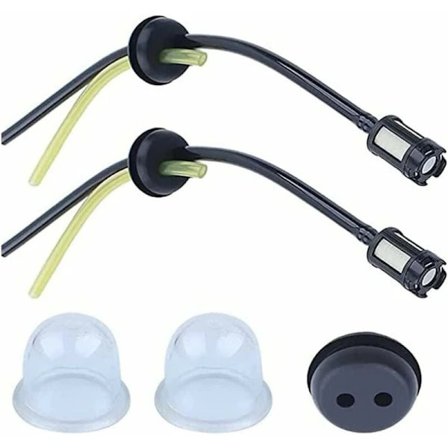 Bränsleslang röjsåg reservdelar bränslefilter 5 stycken för gräsklippare häcksax kanttrimmer