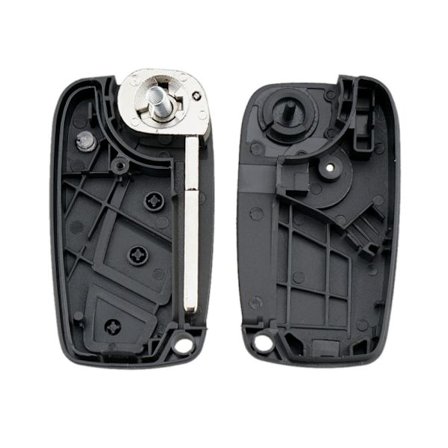 Nyckelskal med nyckelblad till Fiat - 3 knappar