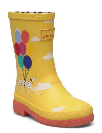 Jnr Welly Print Shoes Rubberboots High Rubberboots Unlined Rubberboots Multi/mønstret Joules