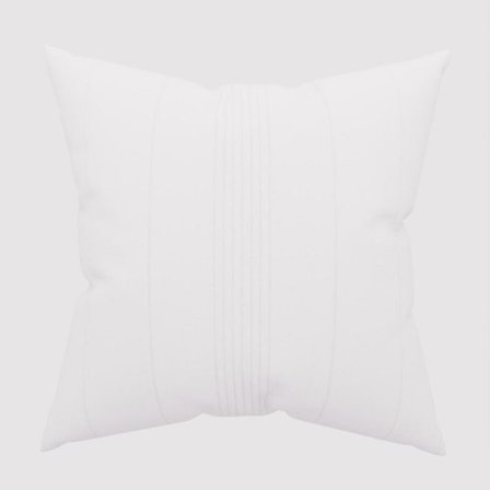 Kuddfodral 40x40 cm ADELE vit, av Soleil d'Ocre