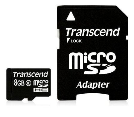 Transcend Premium - flashminnekort - 8 GB - microSDHC