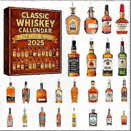 Adventskalender 2025 - full akryldekoration