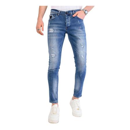 Local Fanatic - Jeans - Blå - Herr - Storlek: W32, Herr, Storlek: W32