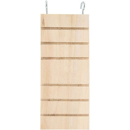 Træ kæledyr stige hamster fugl stand platform legetøj tygge legetøj, hvile