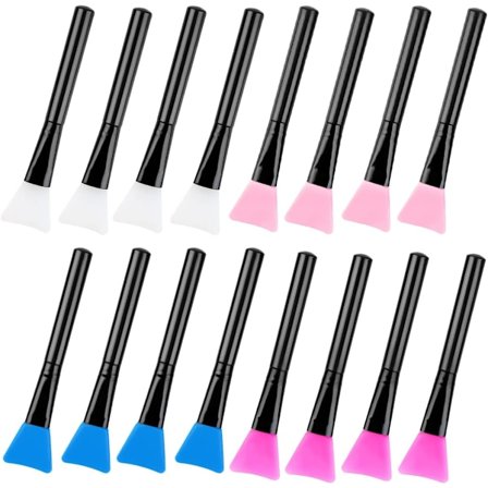 16 stk. Silikone Magiske Pensler, Genanvendelige Silikone Epoxy Resin Applikator Pinde til DIY Maleri Blanding & Spredning til Glitter Tumblere, Akryl