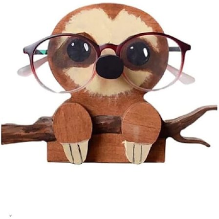 Trædyr Brilleholder Sød Dyrebrille Display Stativ R