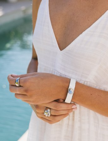 By Jolima Nova Plain Ring - Silver - 18