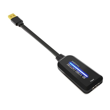 Videoinspelningskort HDMI-kompatibelt till USB 2.0 4K till 1080 60Hz Spela in Video Ljud Grabber för Gaming Livestreaming