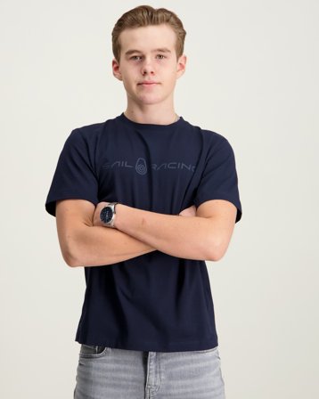 Sail Racing JR BOWMAN MONOCHROME TEE Niebieski T-shirty Chłopiec - Kids Brand Store