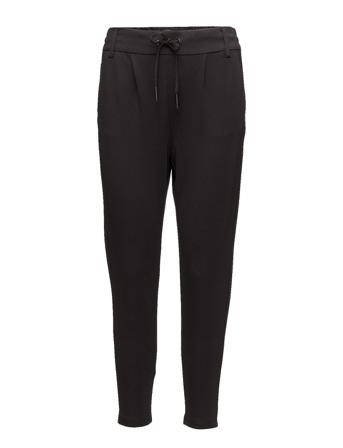 Onlpoptrash Life Easy Col Pant Pnt Slimfit Bukser Stoffbukser Svart ONLY