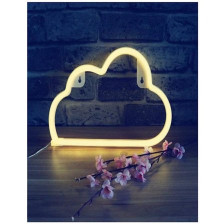 Neonmoln Neonlys Dekorlys LED Veggdekor for Jul Bursdagsfest Barnerom