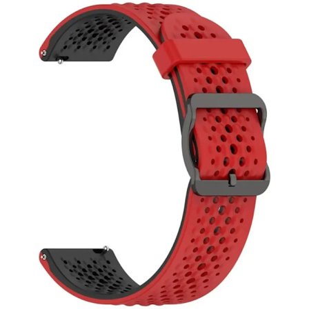 22mm 20mm Silikonarmband kompatibelt med Garmin Forerunner 965 265 255 55 165 645 Andningsbart armband kompatibelt med Garmin Vivomove Trend/Venu 3 