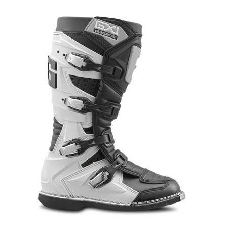 Crossstiefel Gaerne GX1 Schwarz/Weiß/Grau 46