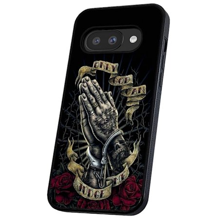 Google Pixel 9A - Kuoret/Suojakuori Only God Can Judge Me