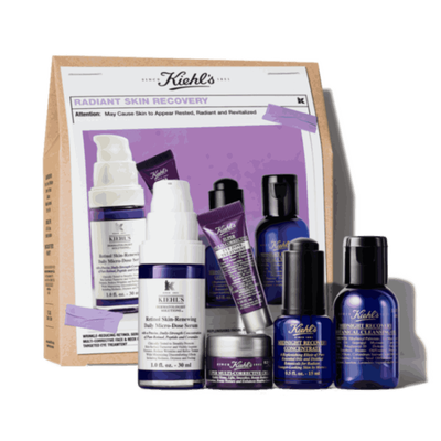Kiehl's Radiant Skin Recovery, Skincare Set, Hudplejesæt, Anti-age rutine