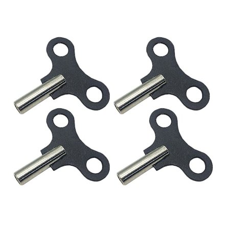 4 stk. Antik vægur nøgle træ ur nøgle ur reparation værktøj