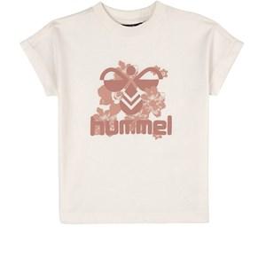 Kids - Hummel Marshmallow Birdie T-Shirt 128 cm - Tops - 128 cm - Cream