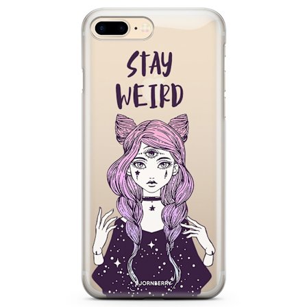 Bjornberry iPhone 7 Plus TPU Skal - Stay Weird