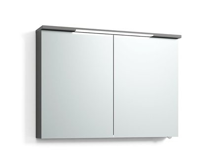 Svedbergs Skuru 427100 Spegelskåp grått, 2 dörrar 101 cm, Badrum