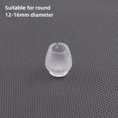 Gummipuder Sæt Møbelben Beskyttelse Anti-skrid Måtte Dæmper Runde & Firkantede Selvklæbende Bordovertræk Gulvbeskyttere (FMY)