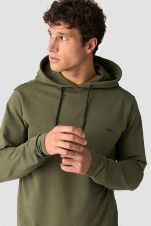 ICANIWILL - Stride Hoodie Men Army - Herrer - Træningstøj fra ICIW