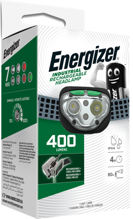 Energizer Industrial Hodelykt 400 lm, Belysning
