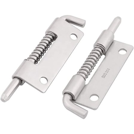2 stk fjærbelastet lås fjærbelastet dør lås lås for møbler port