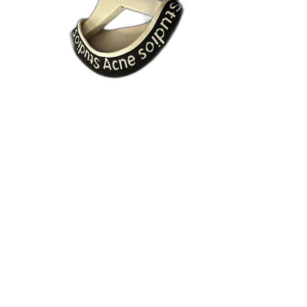 Svart t-shirt från Acne Studios