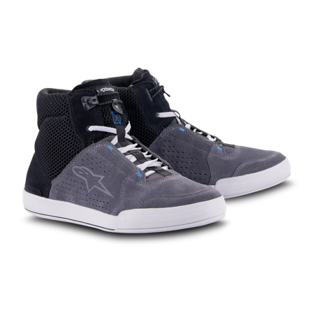 Alpinestars Chrome Air MC Shoes Black/Cool Grey/Blue 45.5