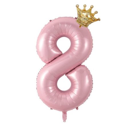 Bursdagstallballonger Jumbonummerballong 8 8