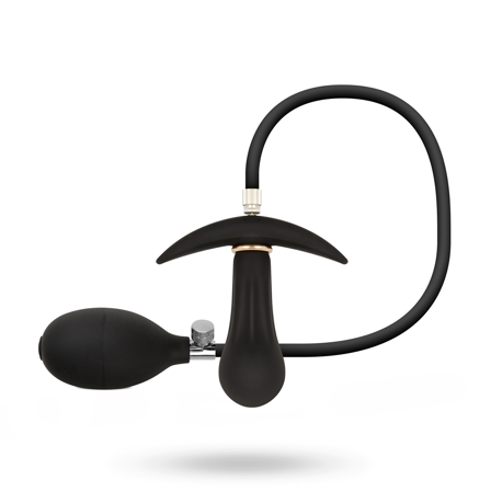 Inflatable Butt Plug With Pump 8 cm - Easy Toys