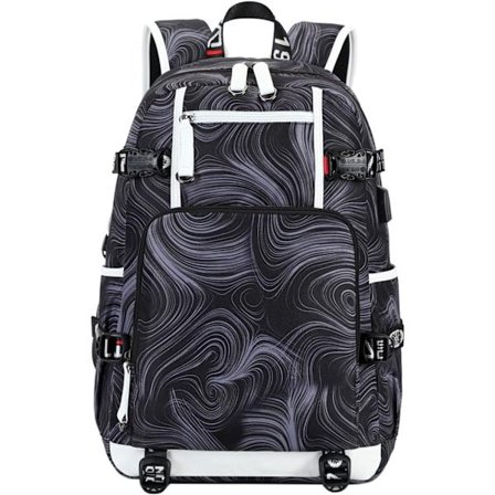 Ryggsäck för pojkar med laddningsport, laptopryggsäckar, vattenavvisande