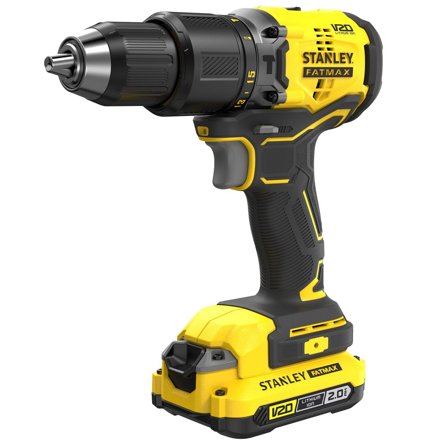 STANLEY FatMax SFMCD715D2K-QW Slagskruvdragare med batterier och laddare, Maskiner