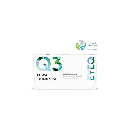 EyeQ Hydro Progressive Q3 - 3/laatikko - Piilolinssit - EyeQ