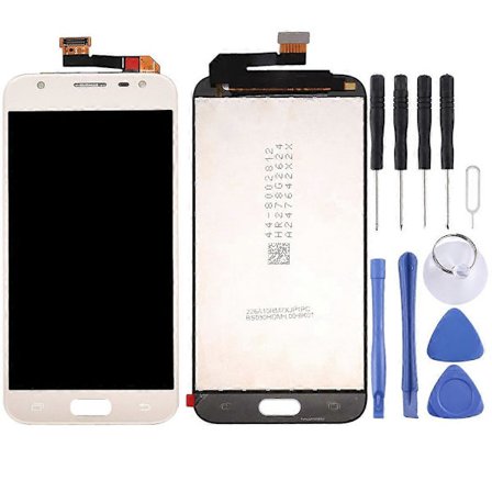 KOMPATIBEL LCD-skjerm for Galaxy J3, J330F/DS, J330G/DS med Digitizer Full Assembly
