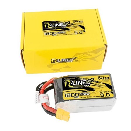 Akku Tattu R-Line versio 3.0 1800mAh 14,8V 120C 4S1P XT60 XT60
