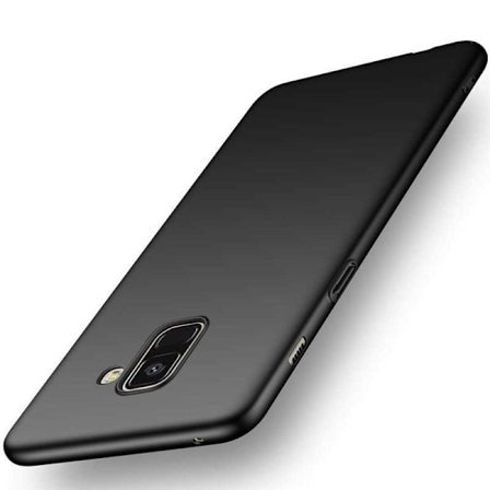 Samsung A8 2018 Ultra Thin Matte Black Cover Basic V2