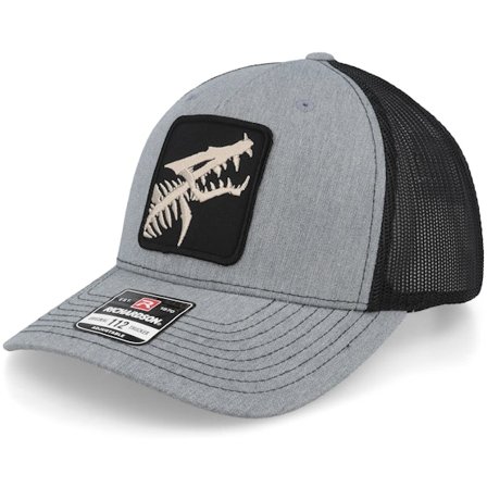 Skillfish - Grau trucker Cap - Monster Depth Fish 112 Heather Grey/Black Trucker @ Hatstore
